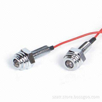 LED Screw Light, Works with 12V or 24V DC Voltage